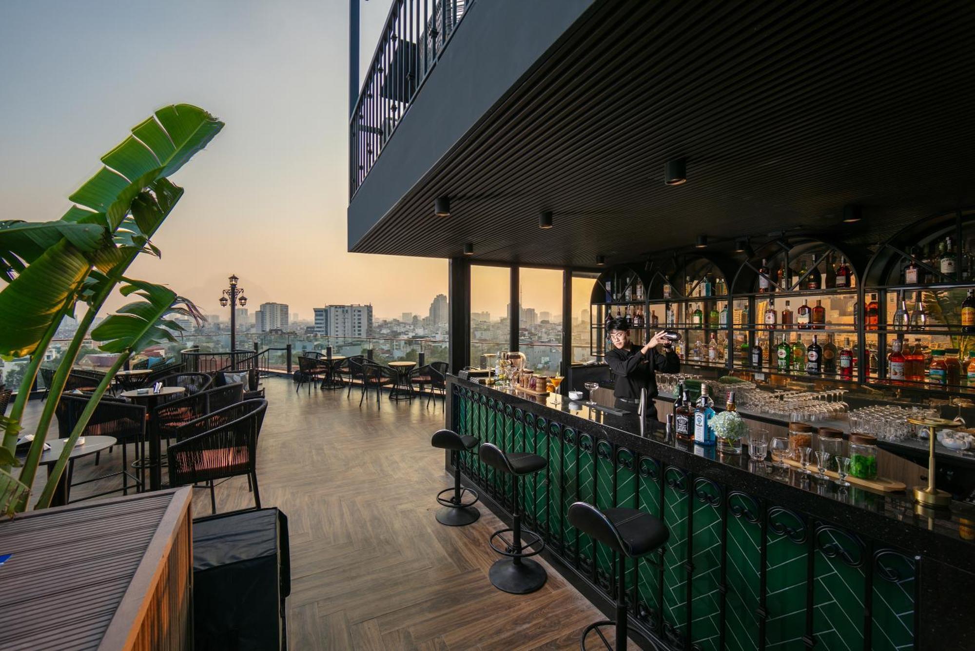 May De Ville Corner Hotel Hanoi Exteriör bild