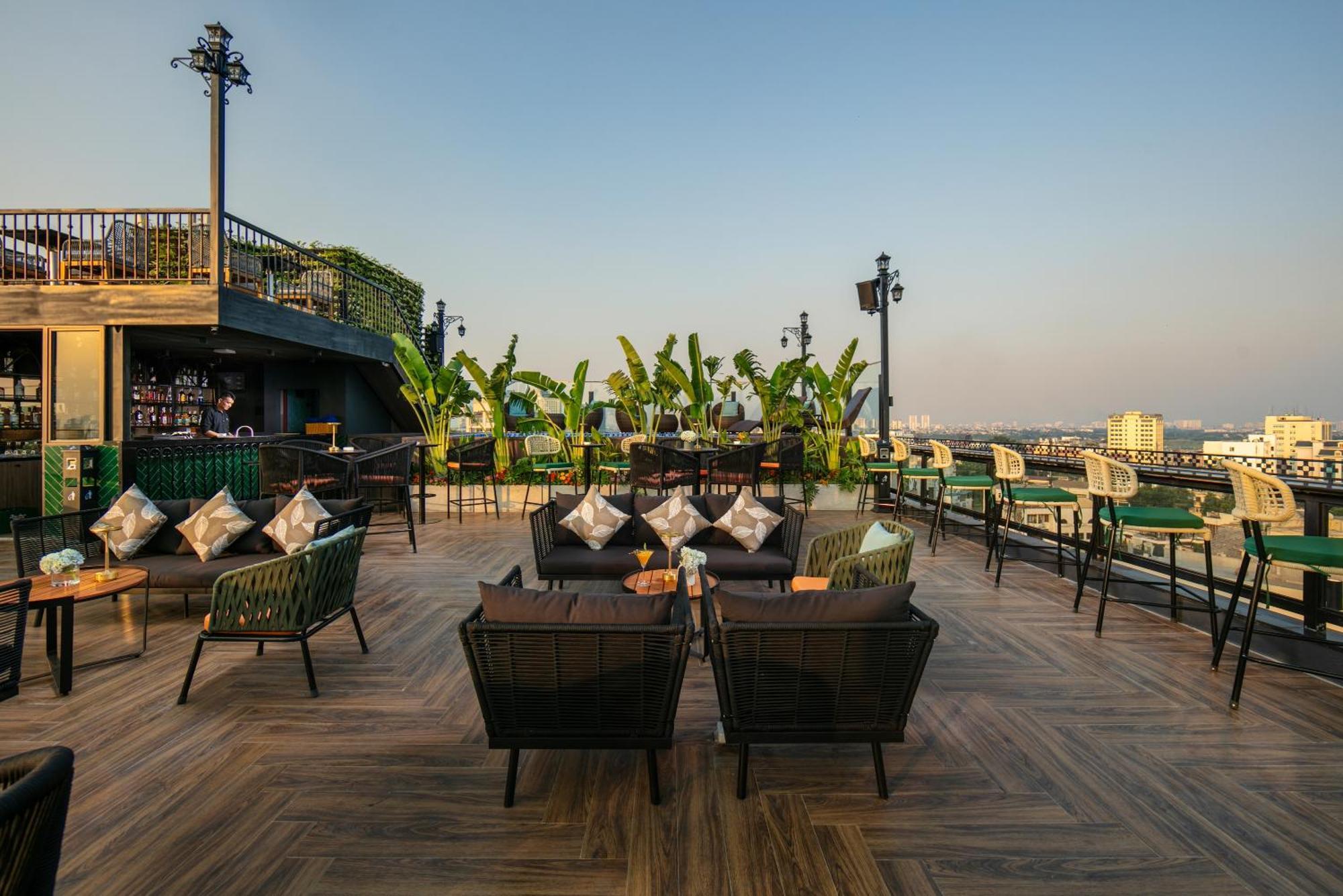 May De Ville Corner Hotel Hanoi Exteriör bild
