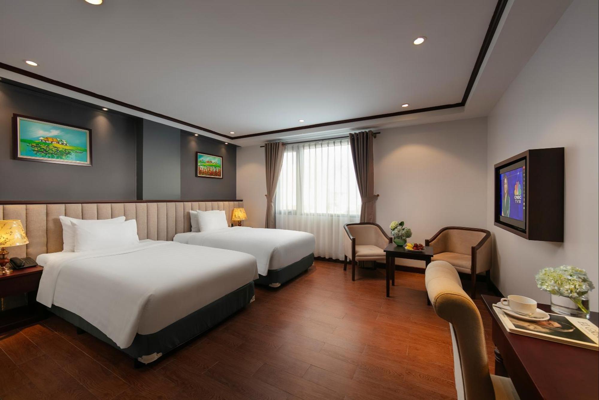 May De Ville Corner Hotel Hanoi Exteriör bild