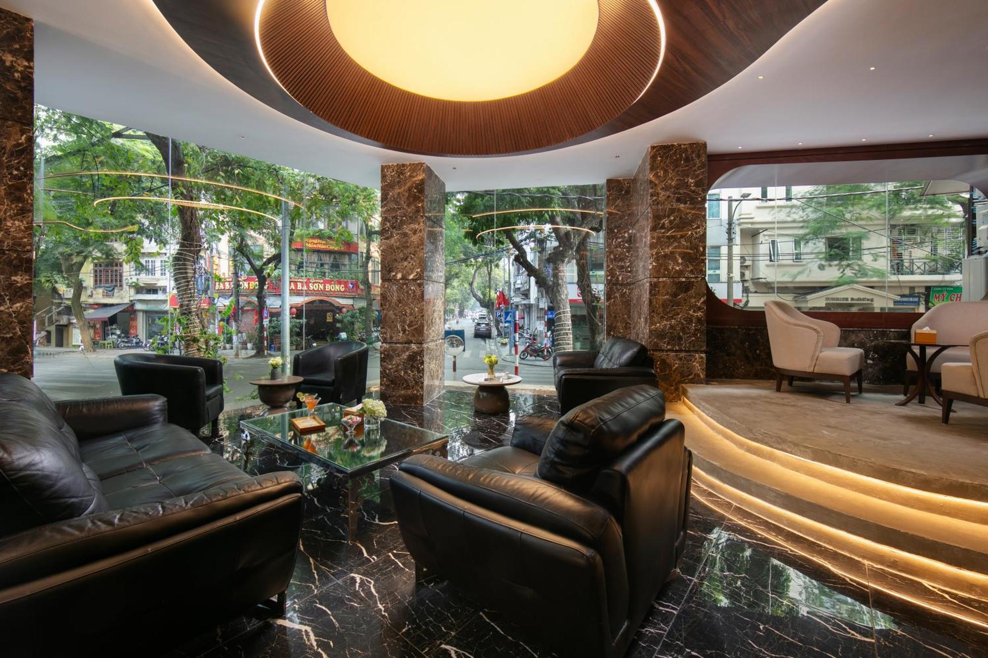 May De Ville Corner Hotel Hanoi Exteriör bild