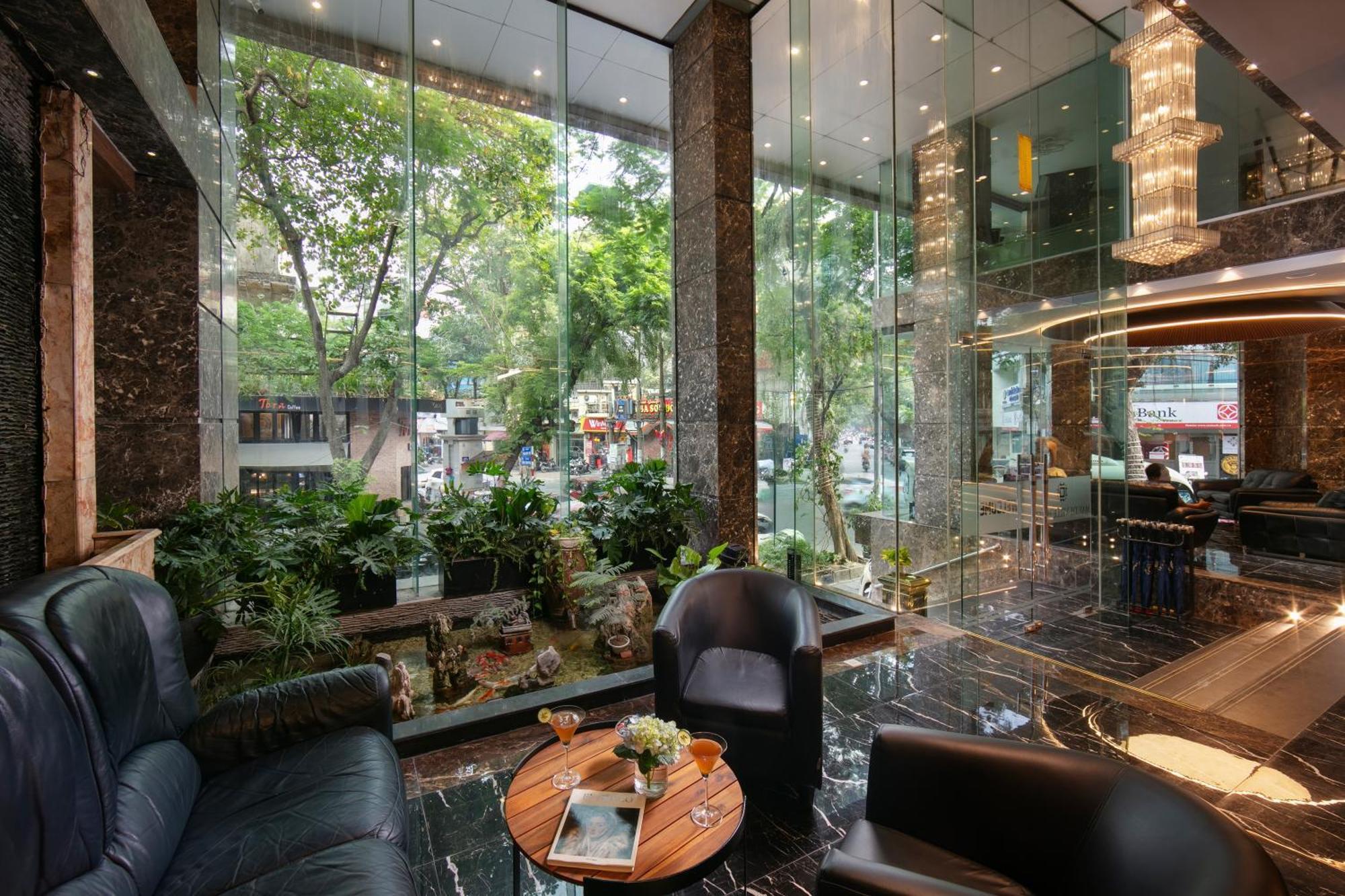 May De Ville Corner Hotel Hanoi Exteriör bild